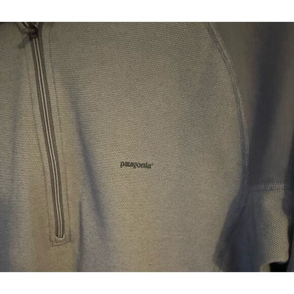 Patagonia Men’s Performance Baselayer Quarter Zip Size Medium - Picture 3 of 5